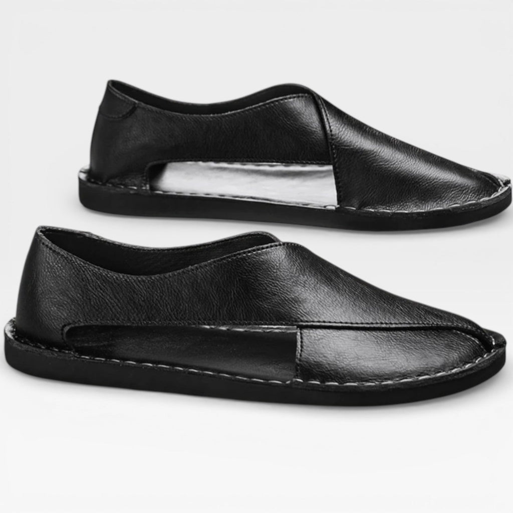 Men’s Classic Leather Sandals – Smart Casual Wear