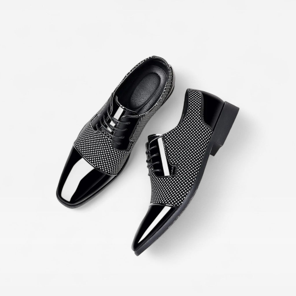Men’s Dress Shoes – Formal Oxford Lace-Up Wedding Shoes